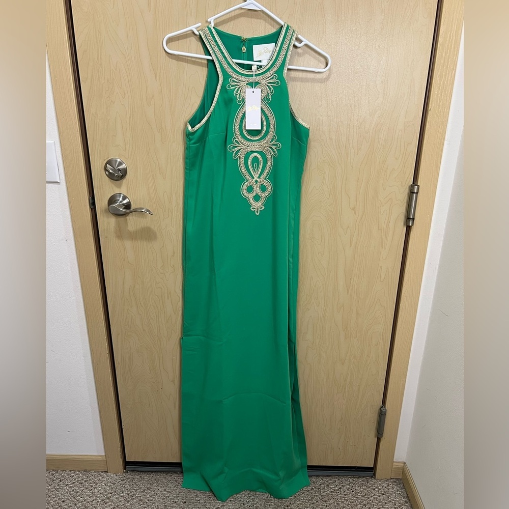 NWT Lilly Pulitzer Taylane Embroidered Maxi Dress